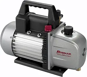 Robinair (15310) VacuMaster Single Stage Vacuum Pump - Single-Stage, 3 CFM Silver