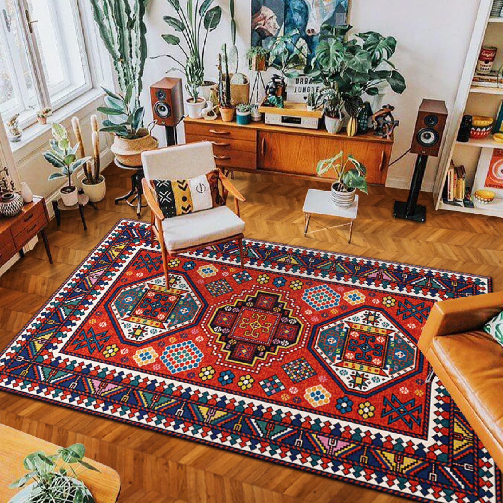 160×230 部屋を変えるペルシャ柄カーペット シンプルの中にアクセントを。 160×230 部屋を変えるペルシャ柄カーペット シンプルの中にアクセント