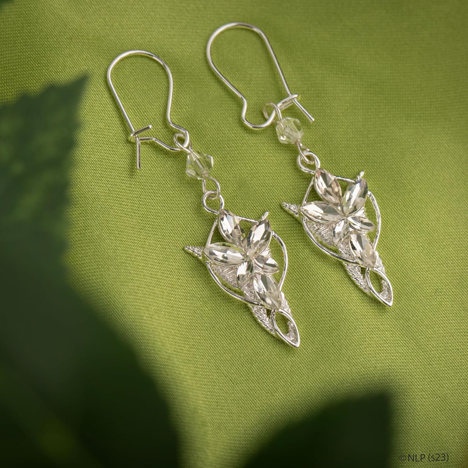 Cinereplicas Lord of the Rings - Evenstar Earrings - 3.5cm * 1.3cm - Official License