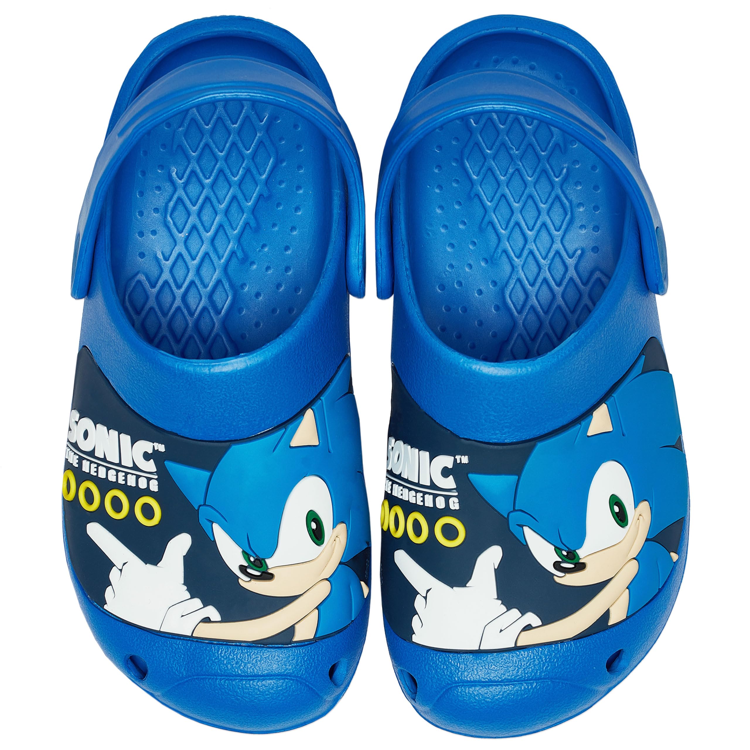 Trzewiki Sonic The Hedgehog Dla Chłopców | Buty Sonic | Trzewiki i Klapki Chłopięce | Sandały Letnie | Oficjalna Sonic Merchandise