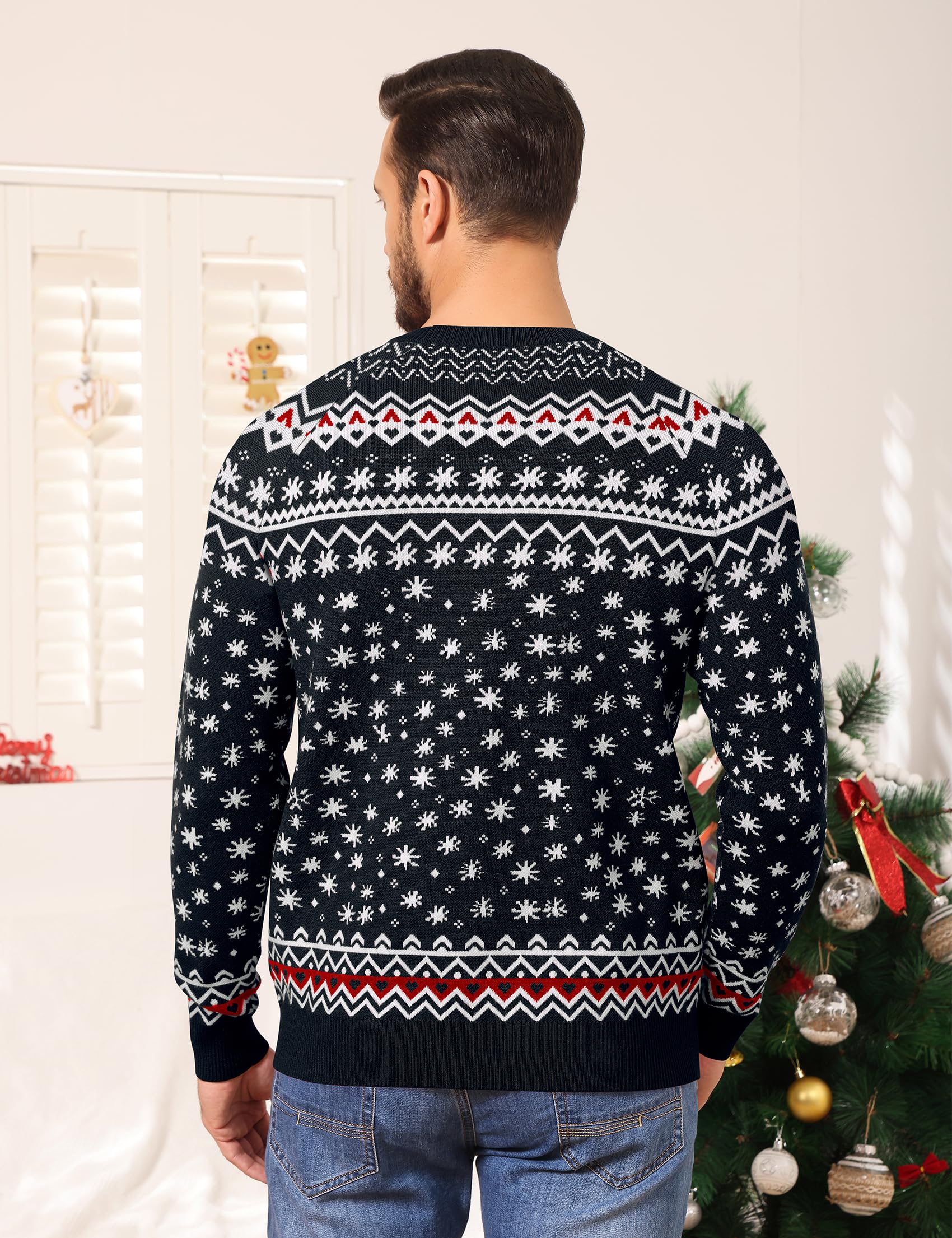 Jersey navideño gracioso para familia, punto divertido