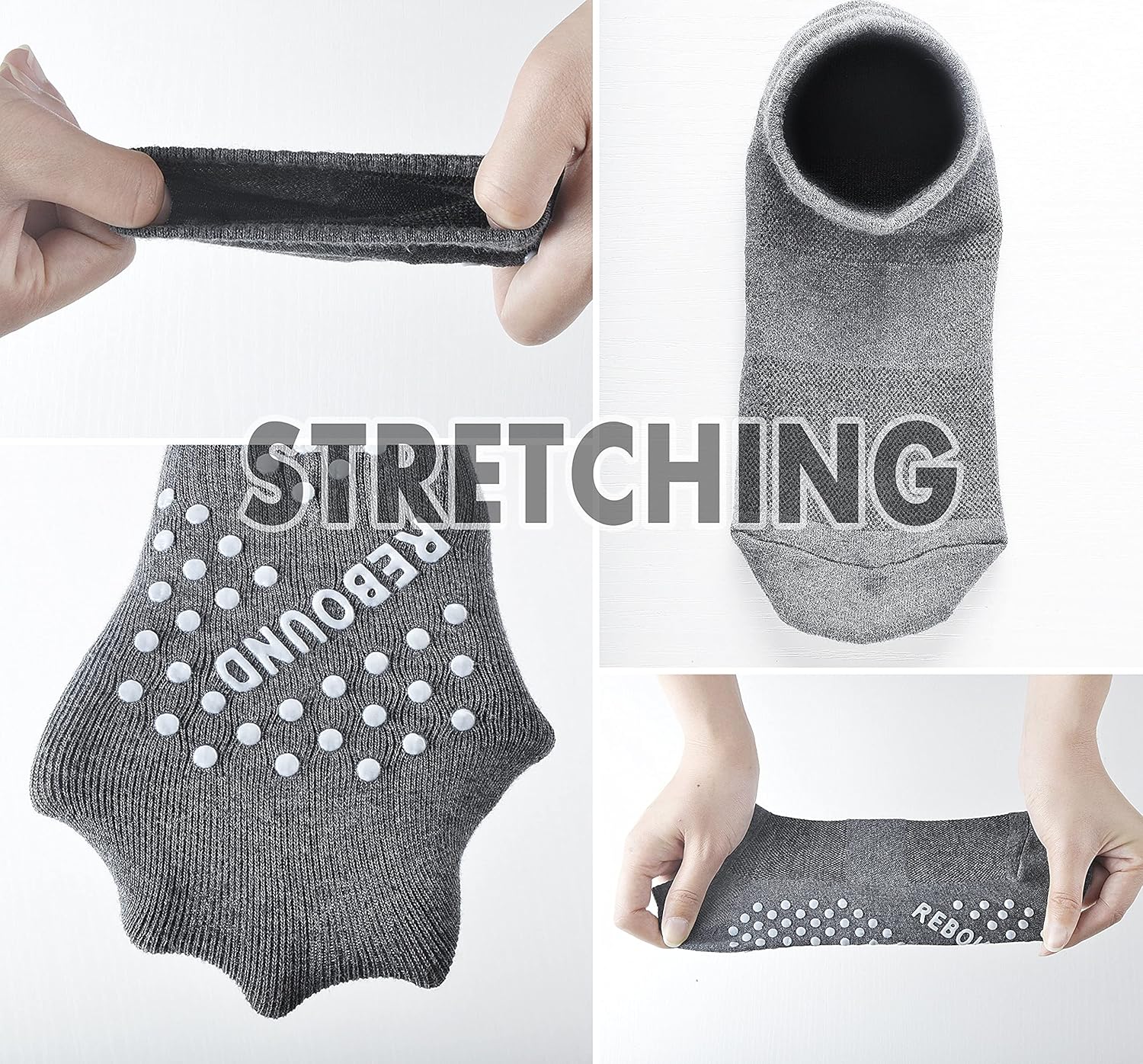 DIBAOLONG Women's No Show Socks and Women's Yoga Socks