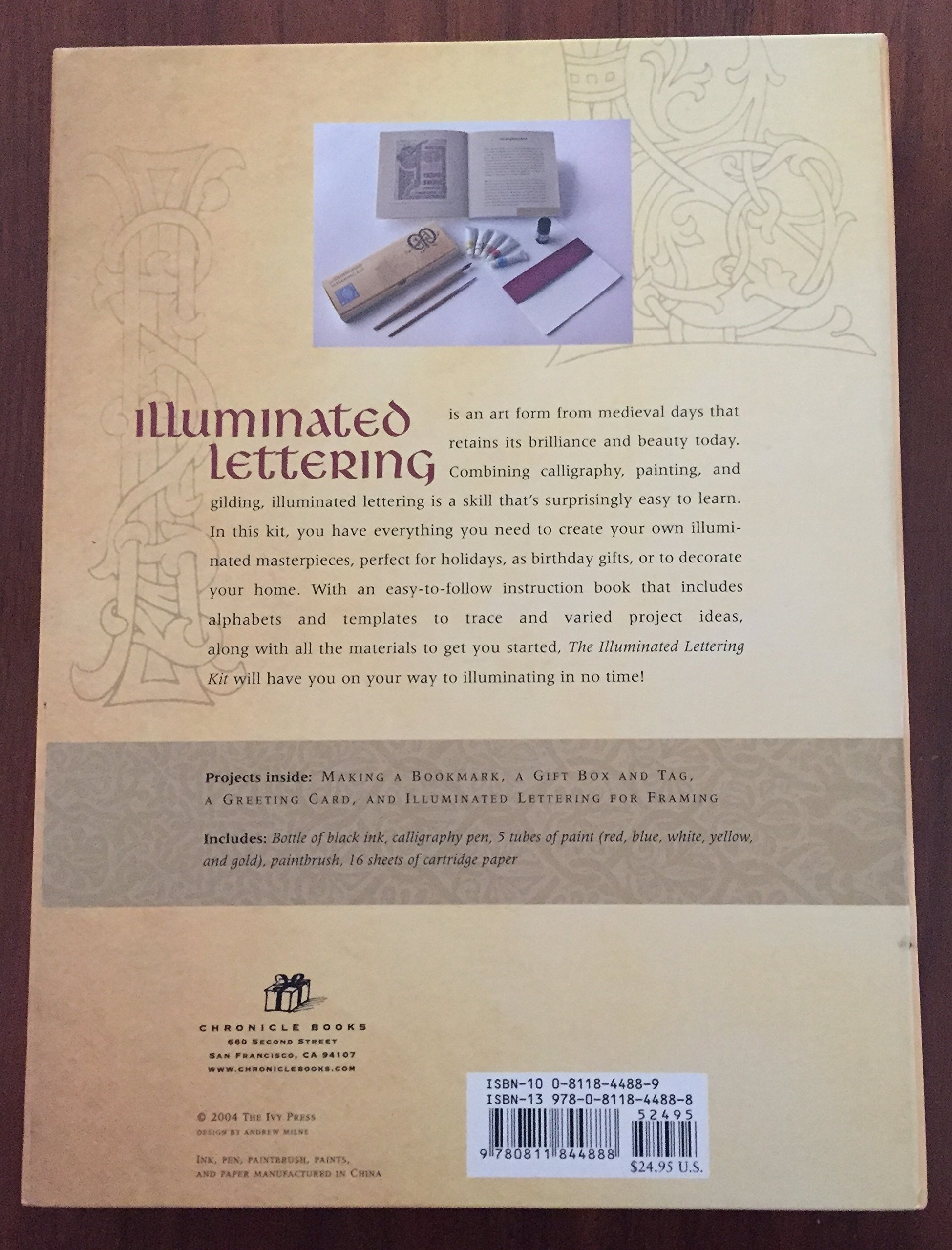 The Illuminated Lettering Kit: Materials,Techniques, & Projects for Decorative Calligraphy - Image 2