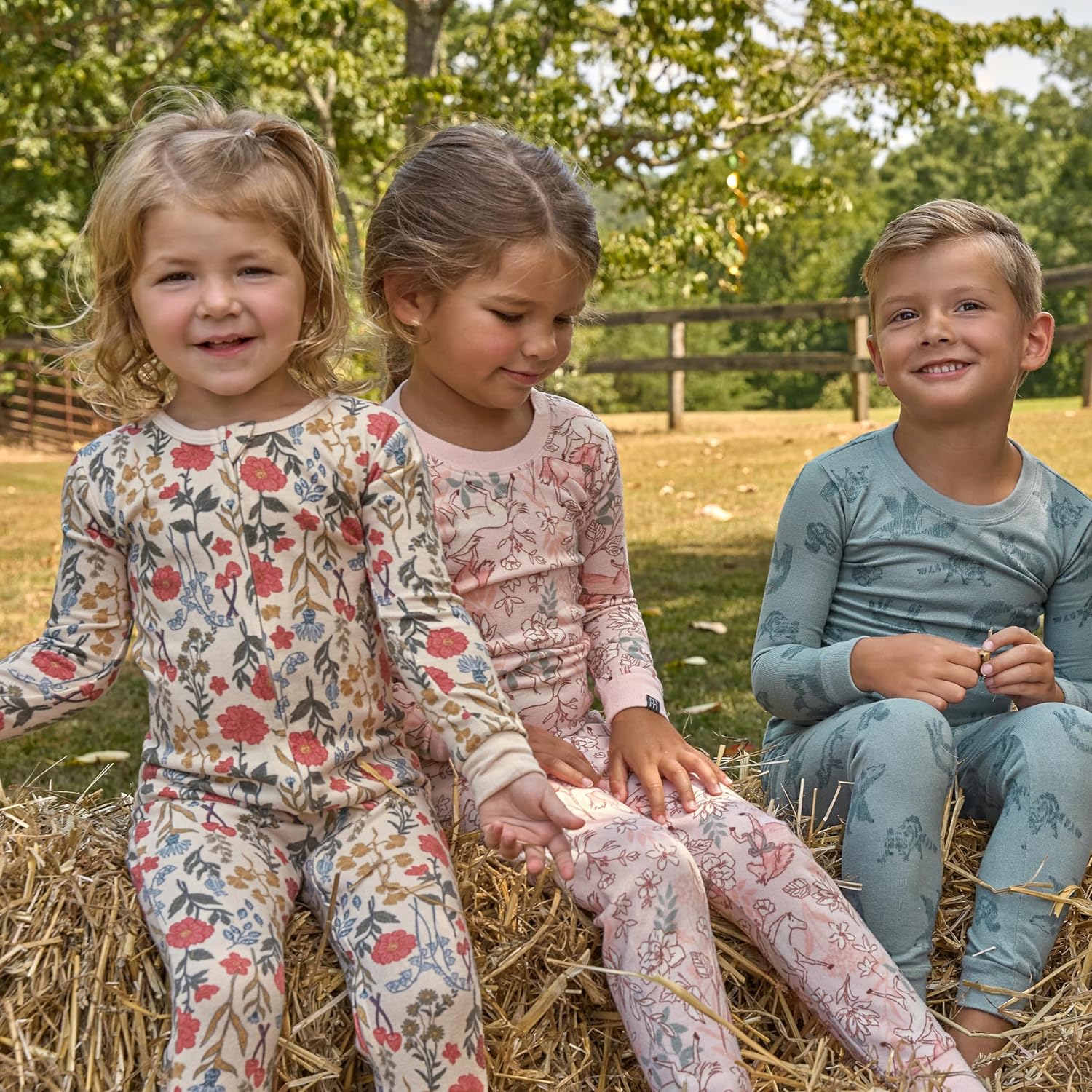 Modern Moments by Gerber unisex-baby Hacci Footless Pajamas - Image 3