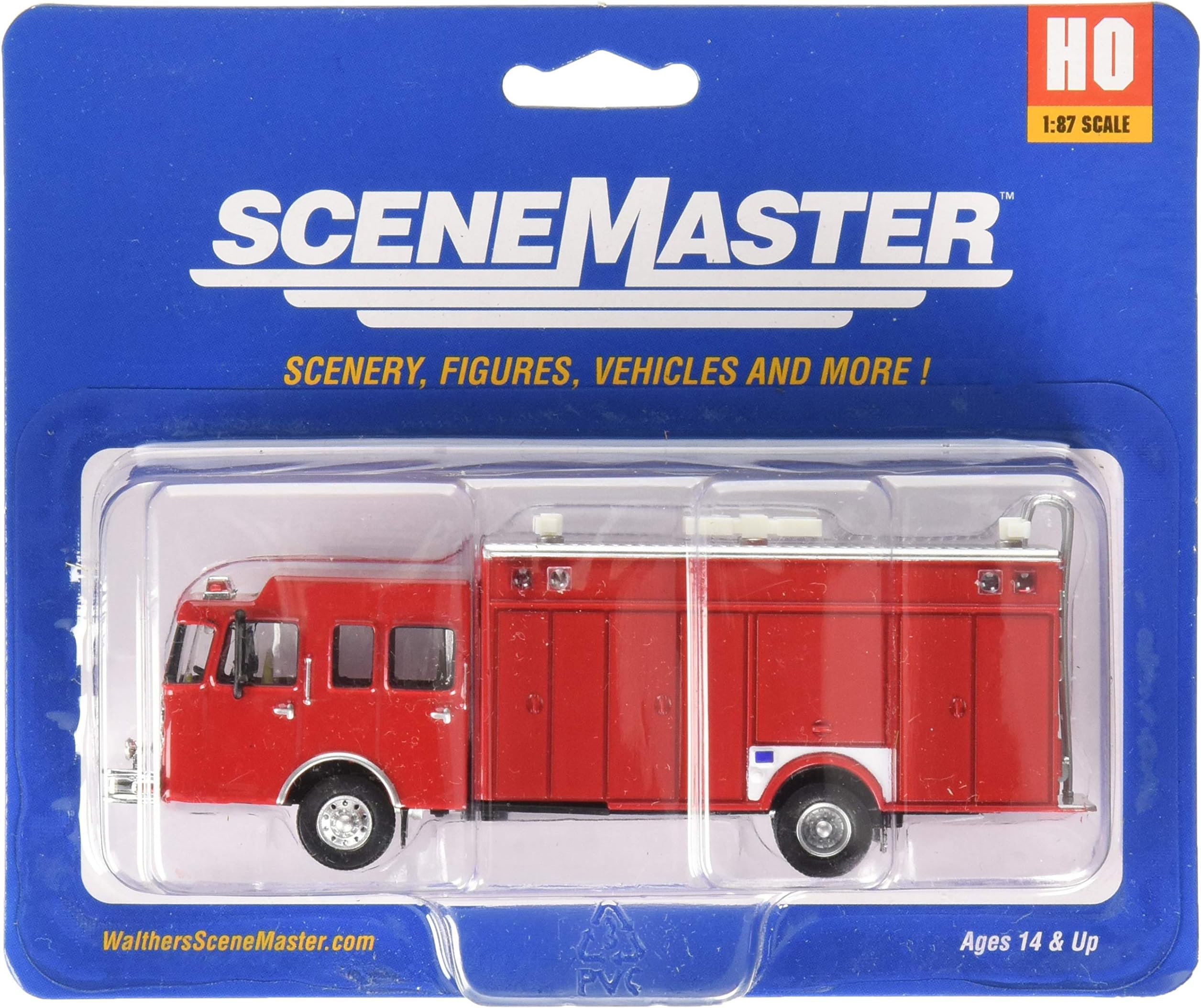 Walthers SceneMaster Haz Mat Fire Truck