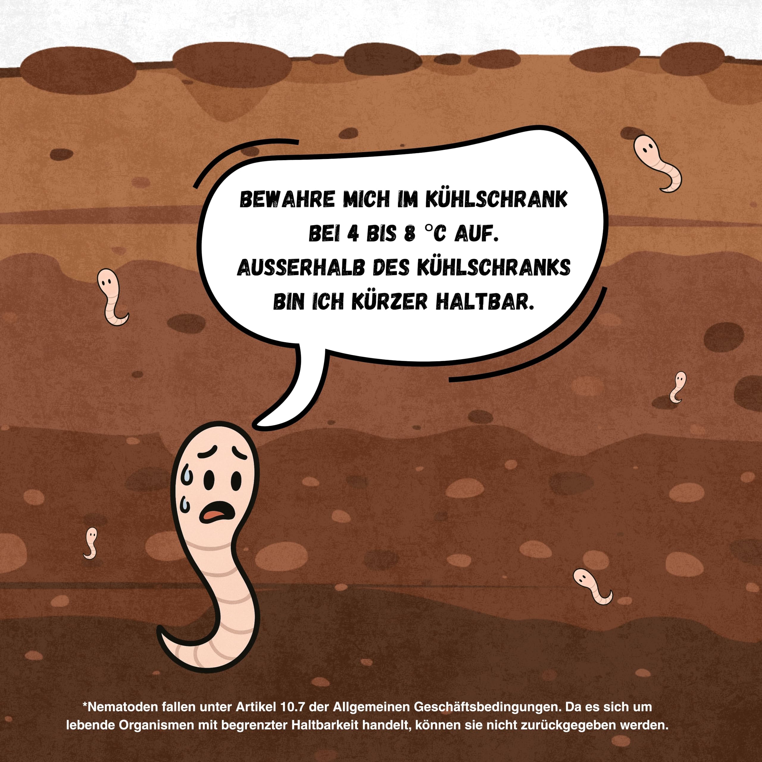 Strijtveen & Wagenaar – SC-Nematoden gegen Zecken & Flöhe – 50.0 Mio. für 100 m² – Biologisch & effektiv – Natürliche Bekämpfung von Parasiten im Boden rund um Haus & Garten