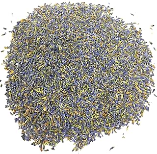 Organic Culinary Lavender Flowers - Beautiful Dried Premium French Lavender (Lavandula Angustifolia) - Net weight: 0.7oz/20g | Perfect for Tea, Lemonade, Baking, Baths. Resealable Bag. Gluten-Free, Non-GMO