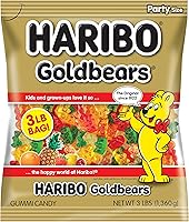 Haribo Goldbears Gummi Candy, 3 Pound Bag