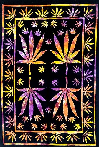 Miniatura 7 de ICC - Tapiz de marihuana para colgar en la pared póster de hojas para colgar en la pared decoración hippie de cannabis bandera de maceta collage de