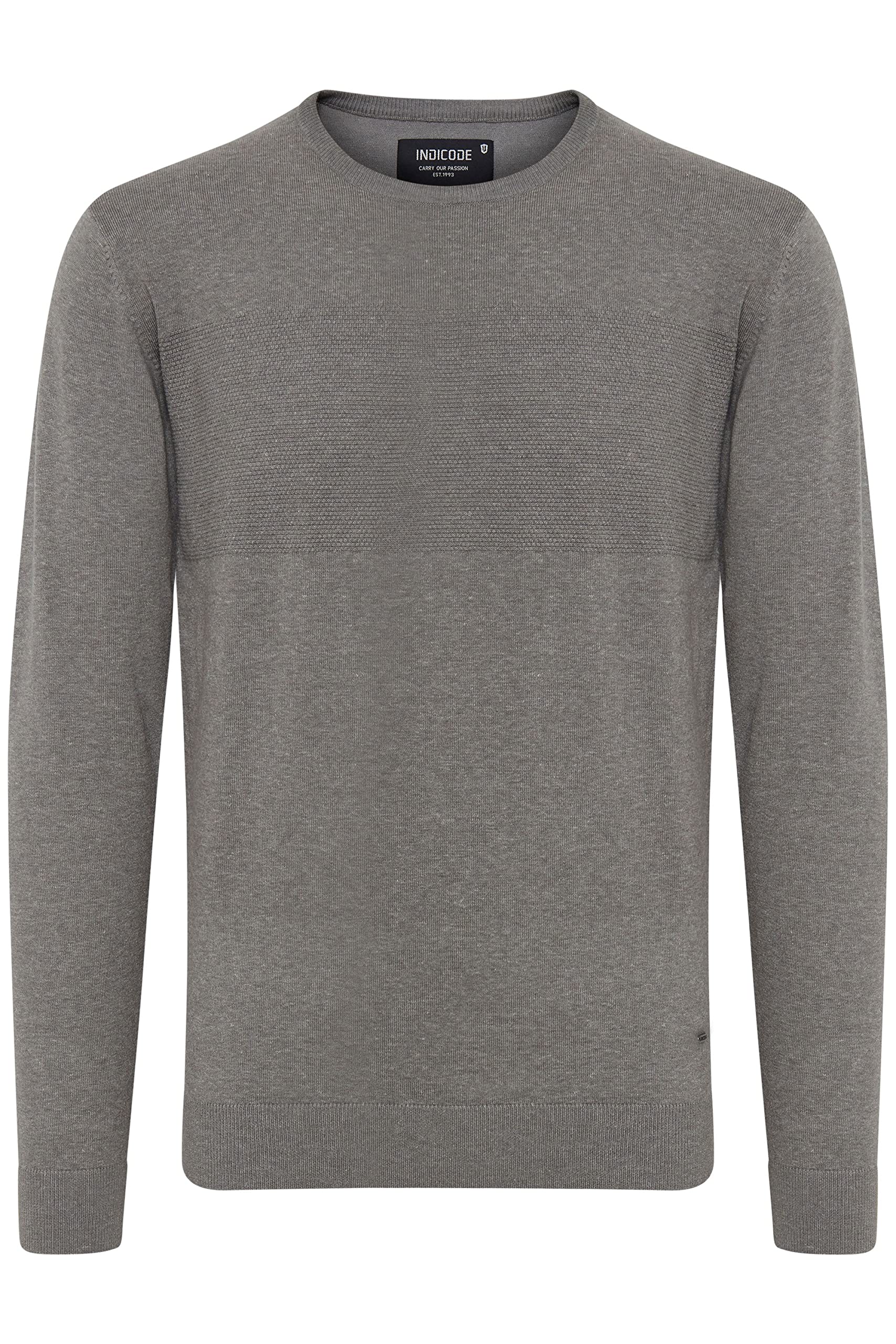 Indicode IDErnesto Herren Strickpullover Feinstrick Pullover