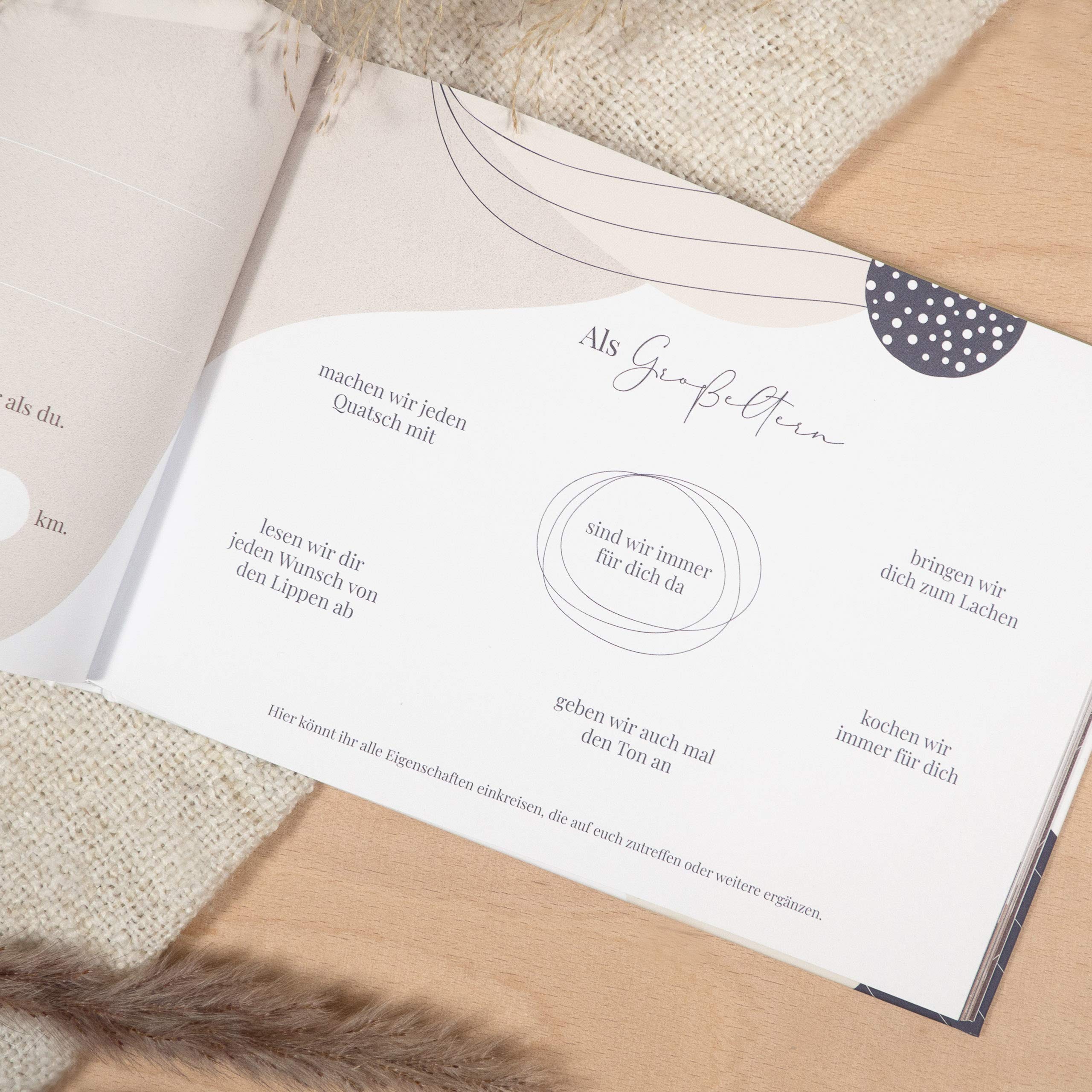 mintkind® "Mein liebes Enkelkind" Fotoalbum zum selbstgestalten Baby I Schwangerschaft verkünden Geschenke für Oma I Erinnerungsbuch Baby Enkel I Opa Geschenk Geburt I Beste Oma Geschenke für Opa