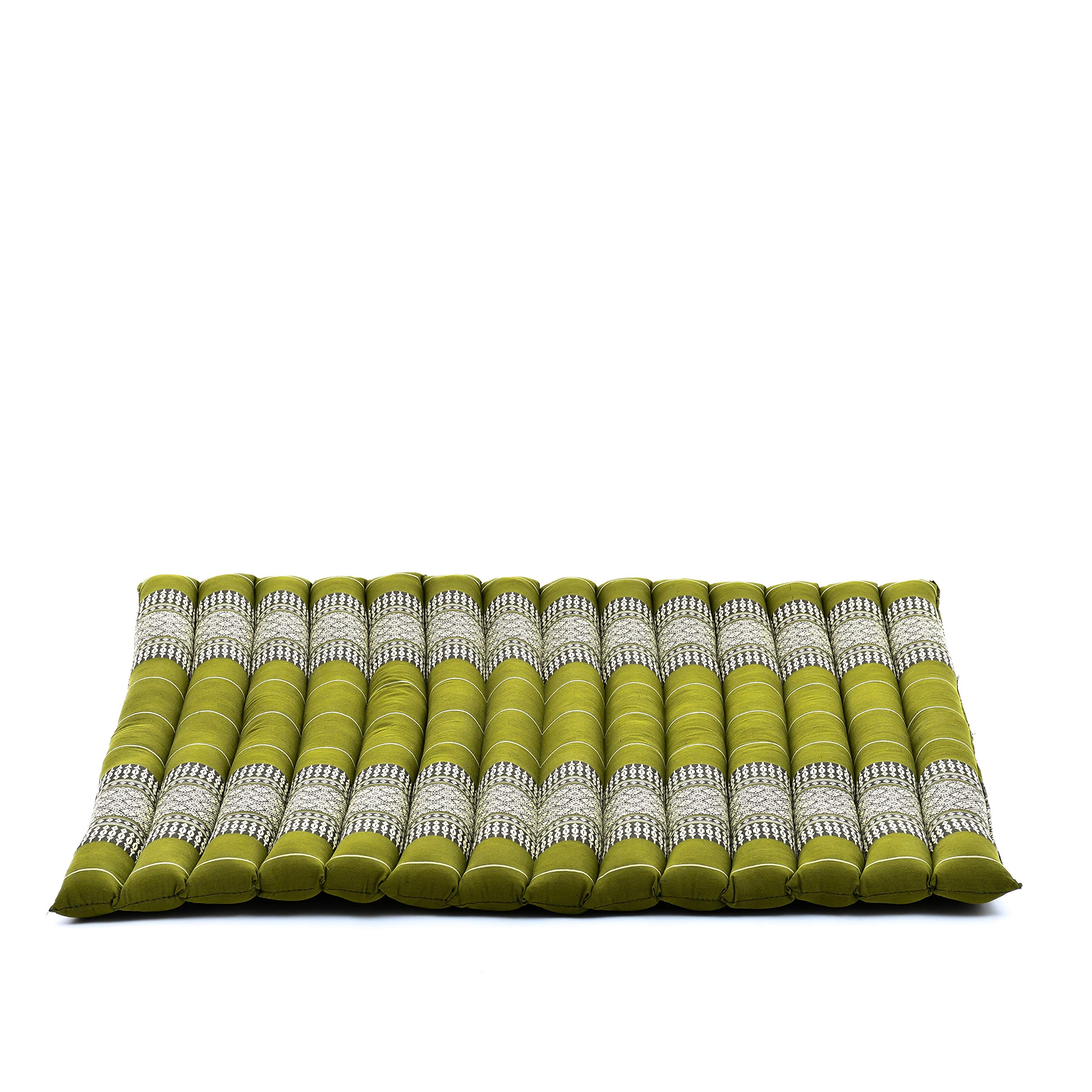 Leewadee Zabuton Seating Cushion Square Floor Seat for Meditation Exercises Light Yoga Mat Filled with Kapok