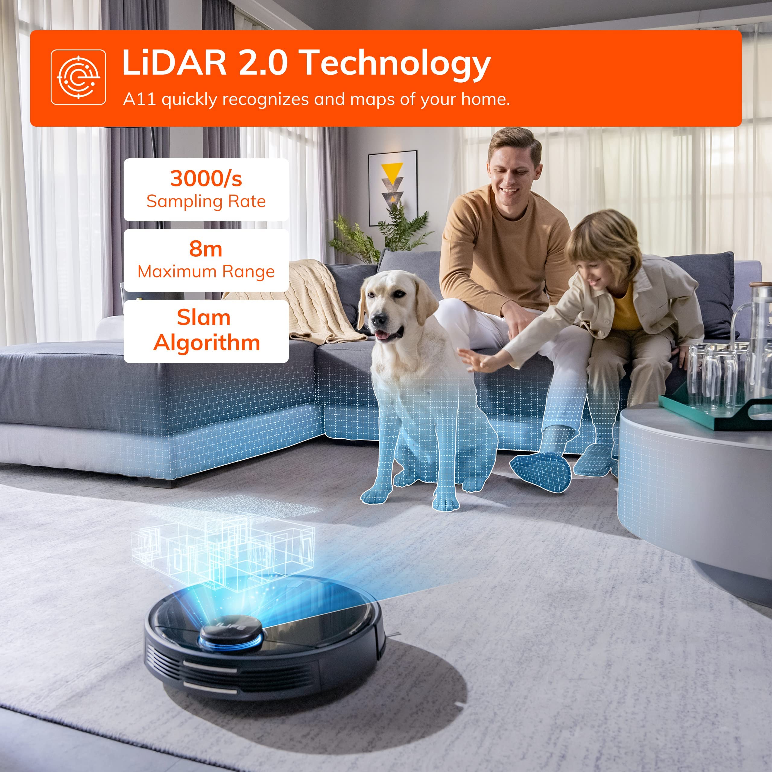 【A+】ILIFE(アイライフ) ロボット掃除機 A11 ILIFE A11 Robotic Vacuum Cleaner,Powerful Suction,Customized