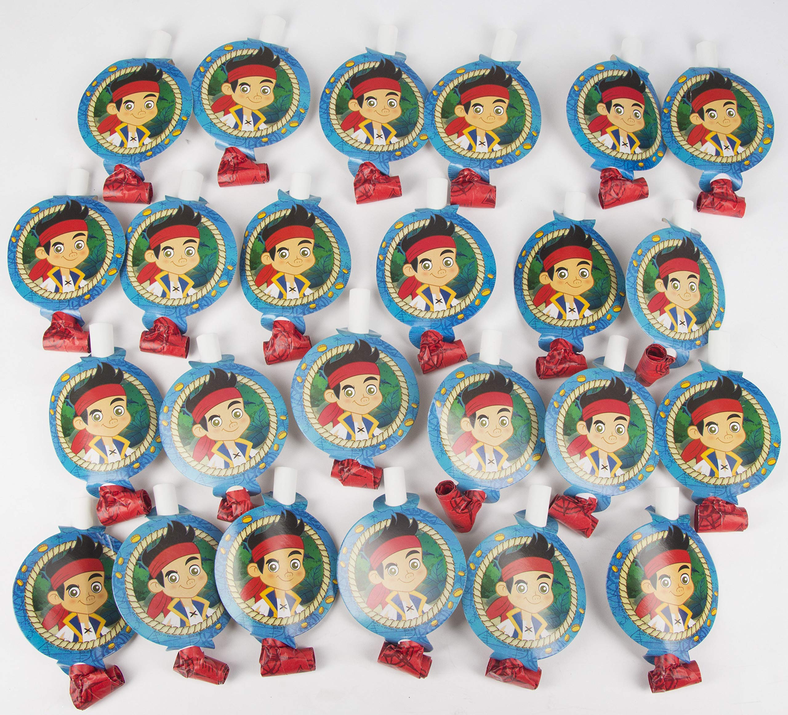 Ziggos Party Jake and The Never Land Pirates Blowouts Value Pack (24ct)