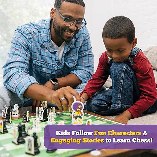 Miniatura 2 de Story Time Chess - Chess Sets for Kids, Kids Chess Set, Chess Game Toddlers, Learning Games for Kids, Chess Sets for Boys & Girls