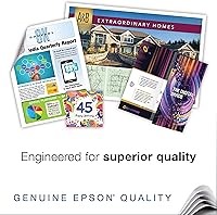 Vista 4 de Epson Premium Presentation Paper MATTE (8.5x11 Inches, Double-sided, 50 Sheets) (S041568),Bright White