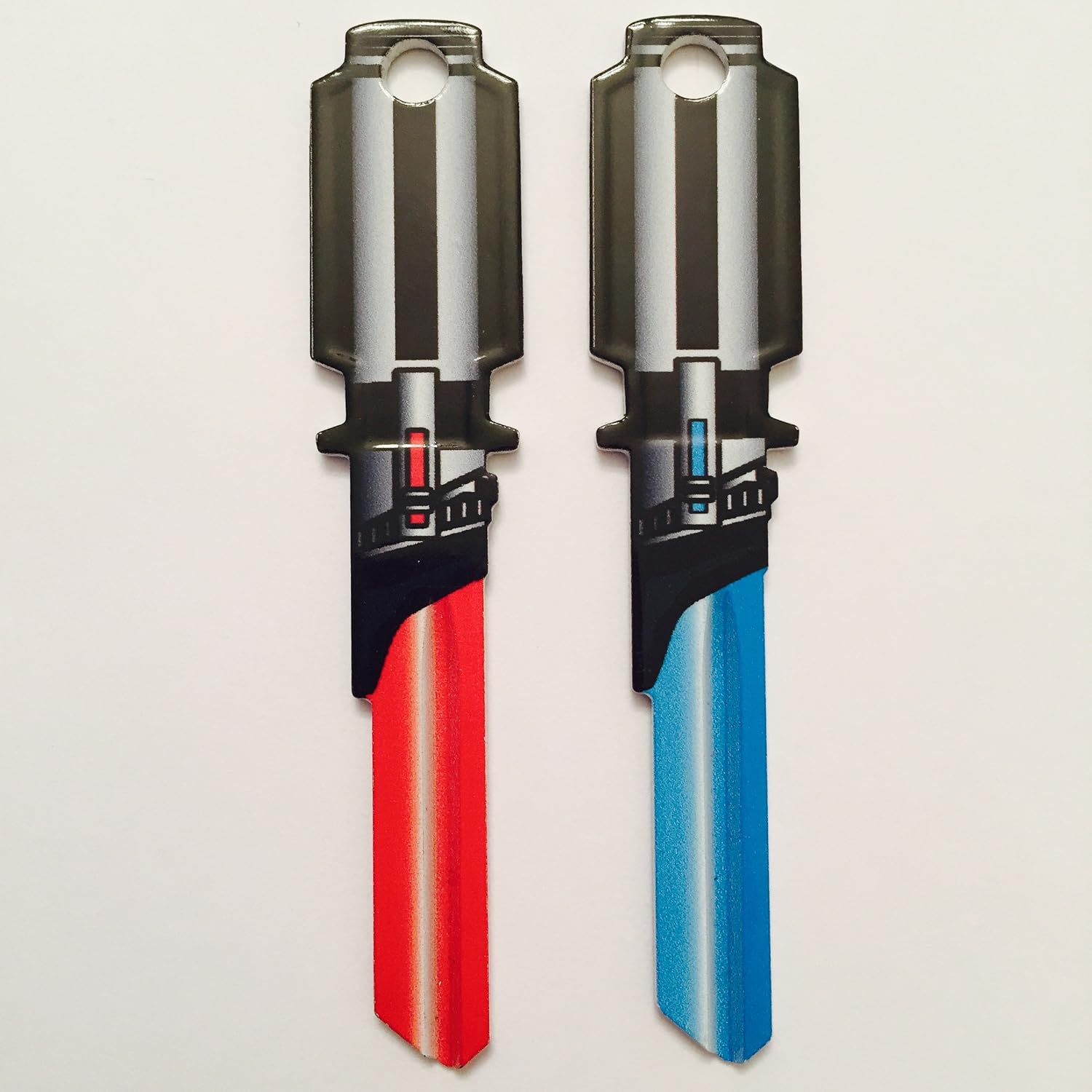 Set of 4 Light Saber Shaped Space Keys Compatible with WR5 WR3 image 5