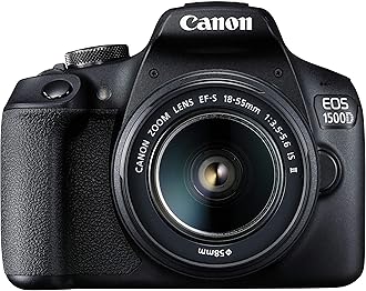 Canon EOS 1500D / EOS 2000D / EOS Rebel T7 / EOS KISS X90 18-55/3.5-5.6 EF-S IS II Digital Camera (Renewed)