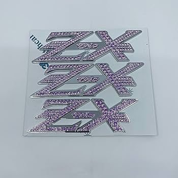 テラパーミア【新品未使用】 Amazon | ライブDio ZX AF35 立体 クリスタル エンブレム (紫