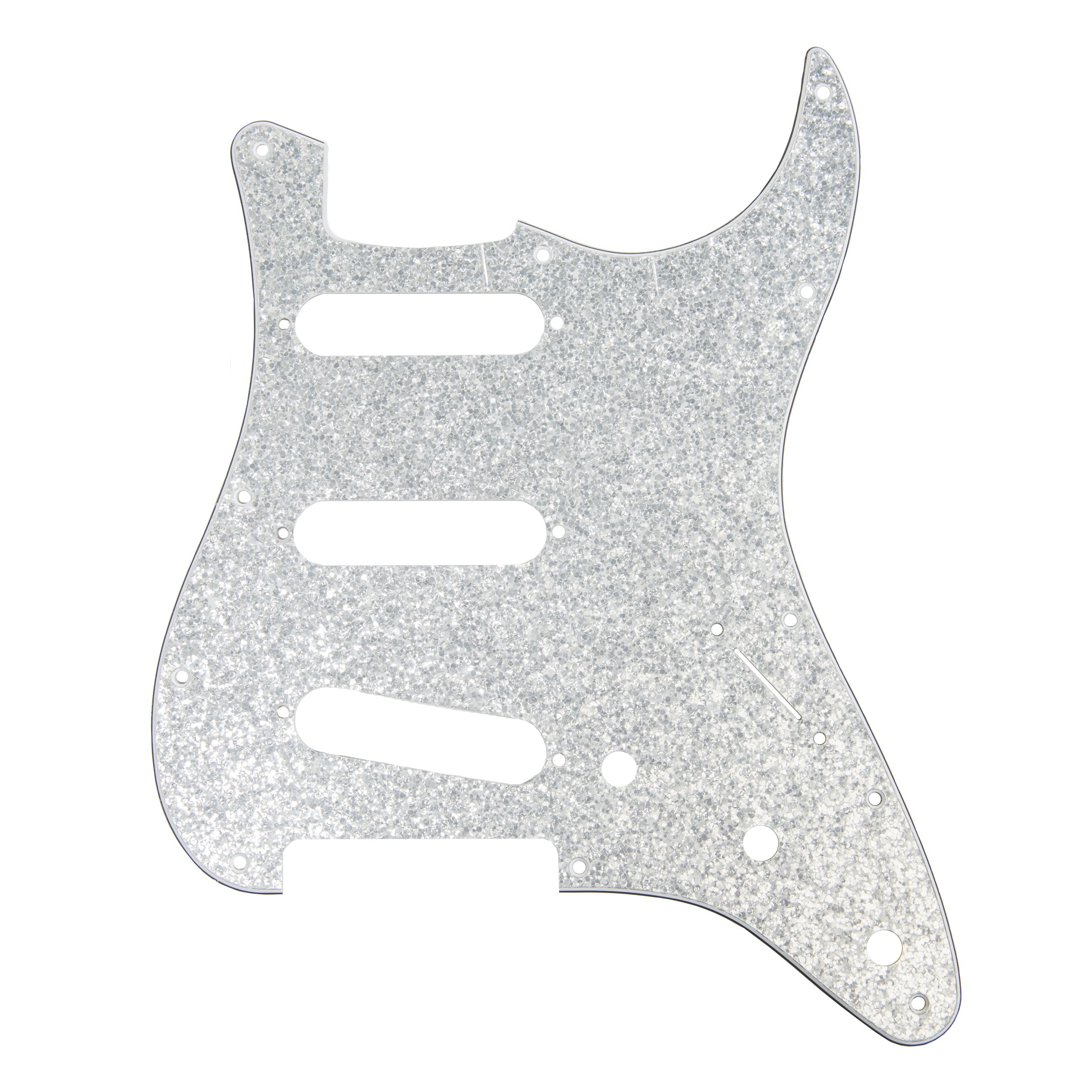Amazon.com: D'Andrea Strat Pickguards for Electric Guitar, Silver