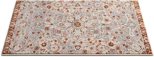 Miniatura 7 de Well Woven Celestial Boho Medallion - Alfombra de área de 2 x 4 pies (2 pies 3 pulgadas x 3 pies 11 pulgadas), color rosa polvoriental, marfil,