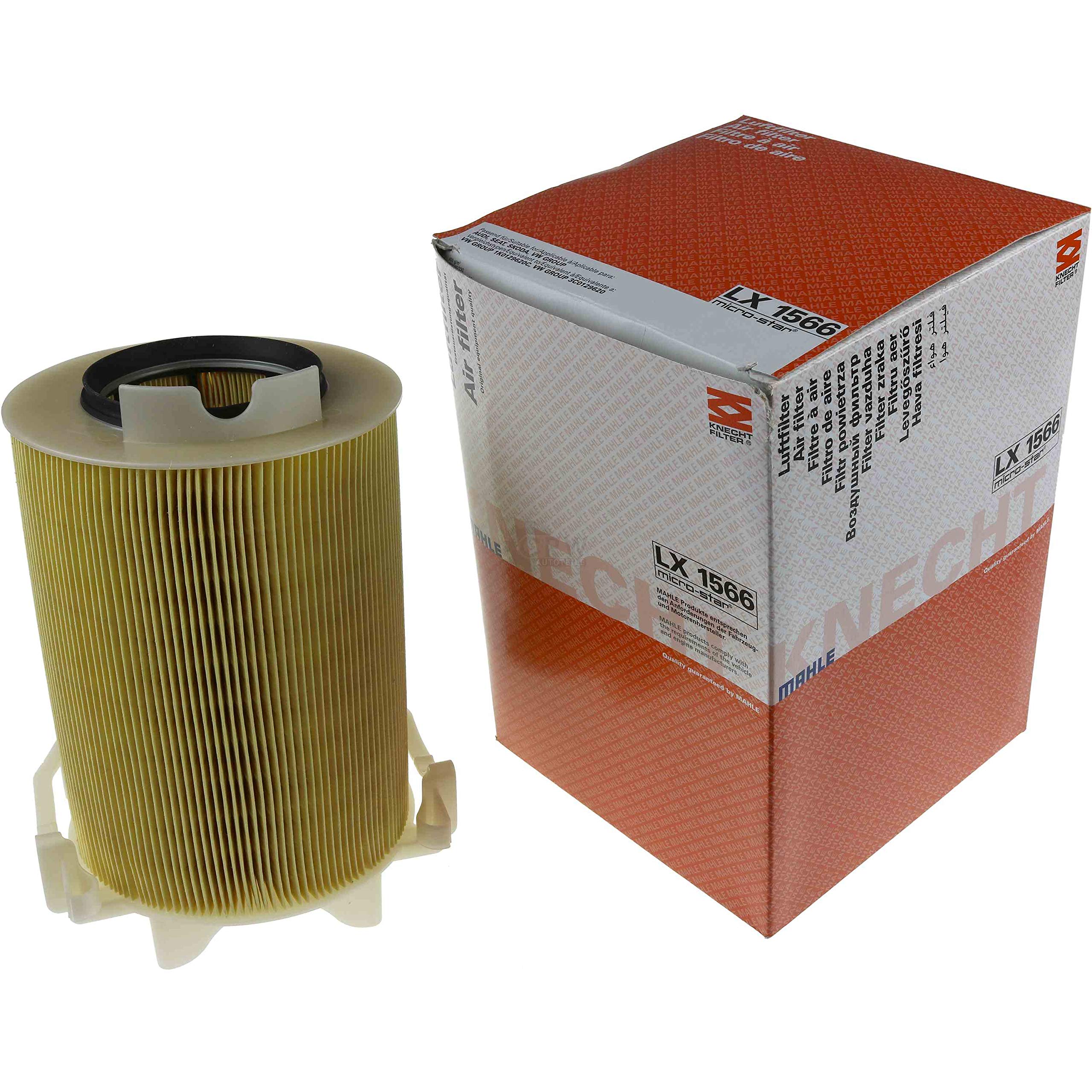 Pacchetto di ispezione pacchetto di manutenzione filtro con 5 l 0W-30 olio motore LongLife 3 FE, filtro dell'olio, filtro dell'aria abitacolo (carbone attivo) vite di scarico dell'olio