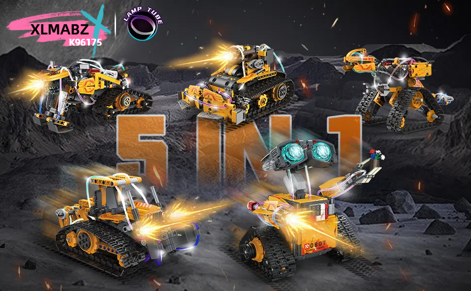 Amazon | XLMANZ プログラミングロボットキット 子供のおもちゃ