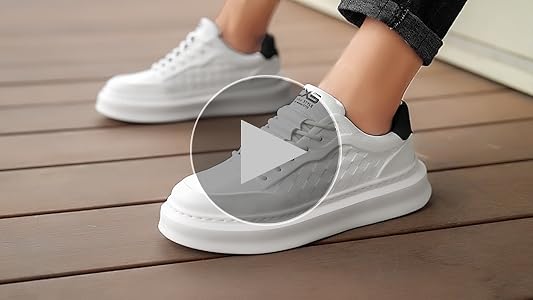 Amazon.com | YCMM Lace Up Platform Sneakers Lightweight