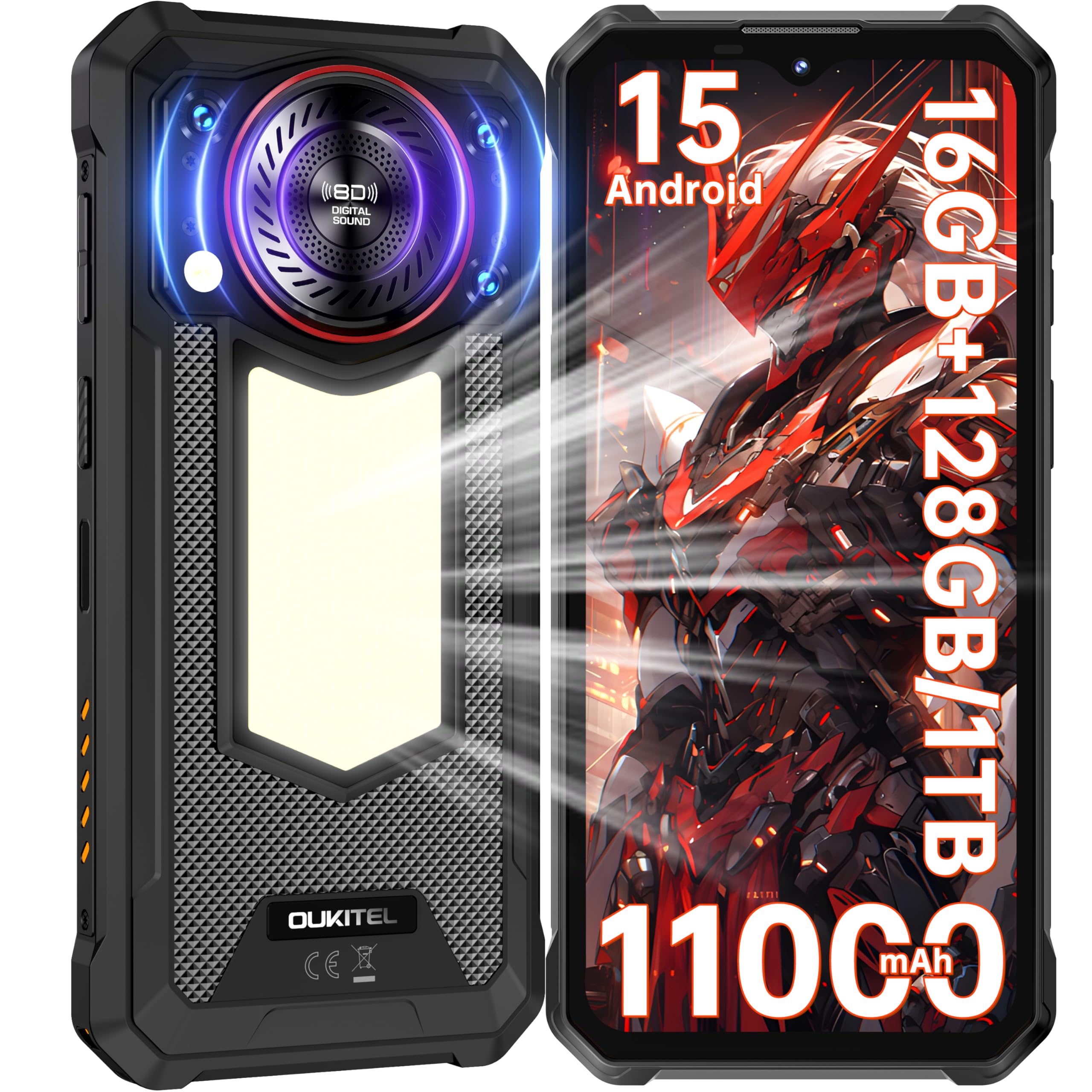 Amazon | OUKITEL WP53S Android 15 タフネススマホ simフリー