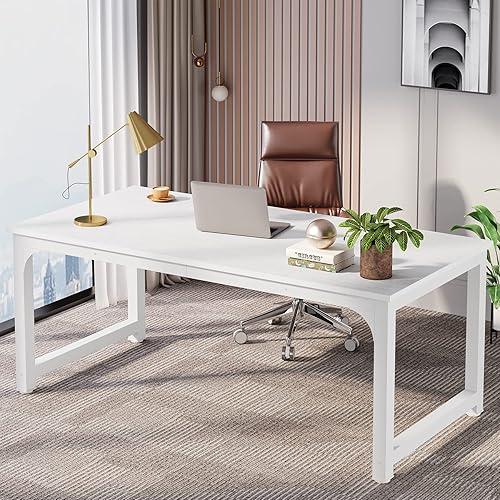 Miniatura 2 de LITTLE TREE Escritorio ejecutivo XL de 70.8 pulgadas, color blanco