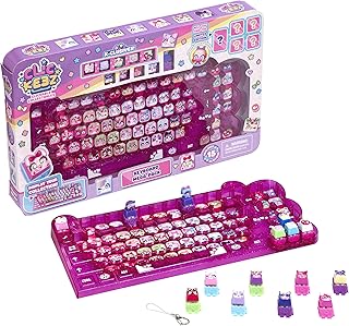 Keyboard Mega Pack - The Ultimate Starter Set | Includes Storage Keyboard & 15 with Exclusive Mega Pack Characters | Clickable Collectibles | Ages 6+