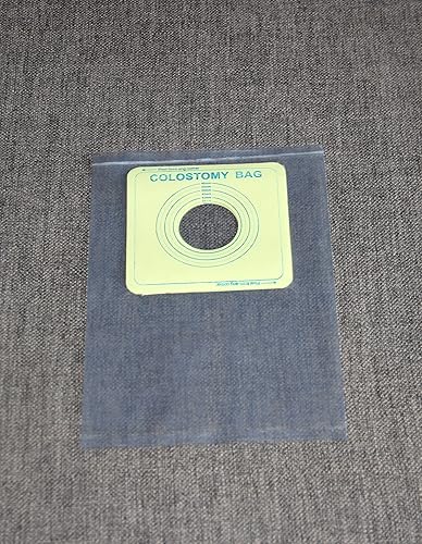 Miniatura 5 de 100 bolsas de colostomía de ostomía cortadas para adaptarse a bolsas desechables de sistema de una sola pieza (1)