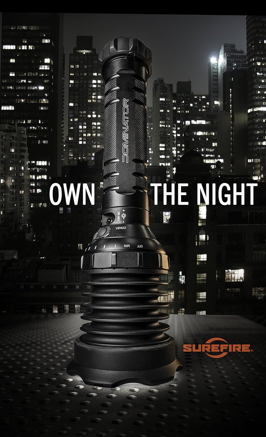 SureFire Dominator Rechargeable Ultra High Variable Output LED