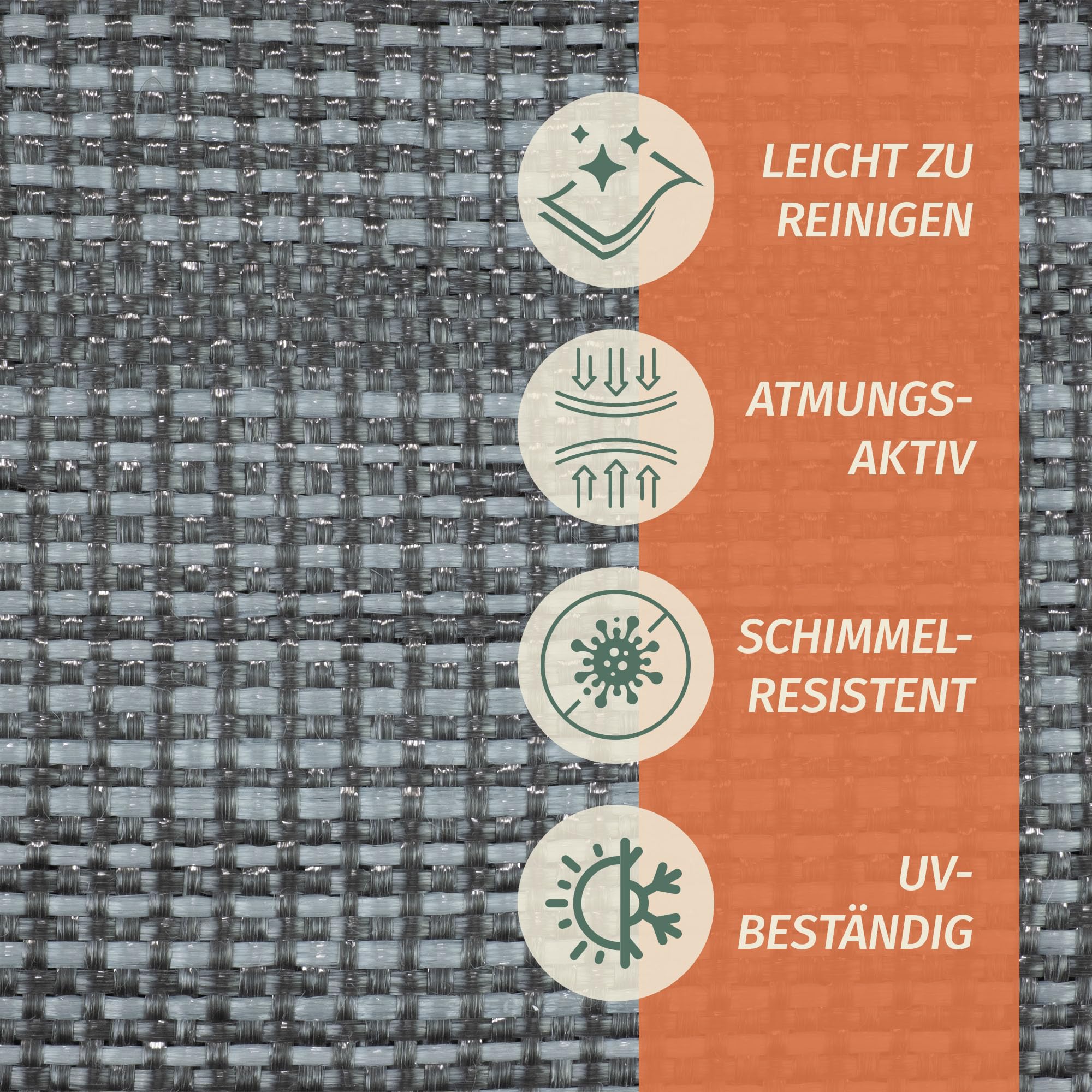 Alfombra para tienda de campaña, 300 x 400 cm, 300 g/m² de polipropileno, resistente a la intemperie, para camping, exterior, alfombra de suelo para caravana, transpirable, ligera, resistente a los