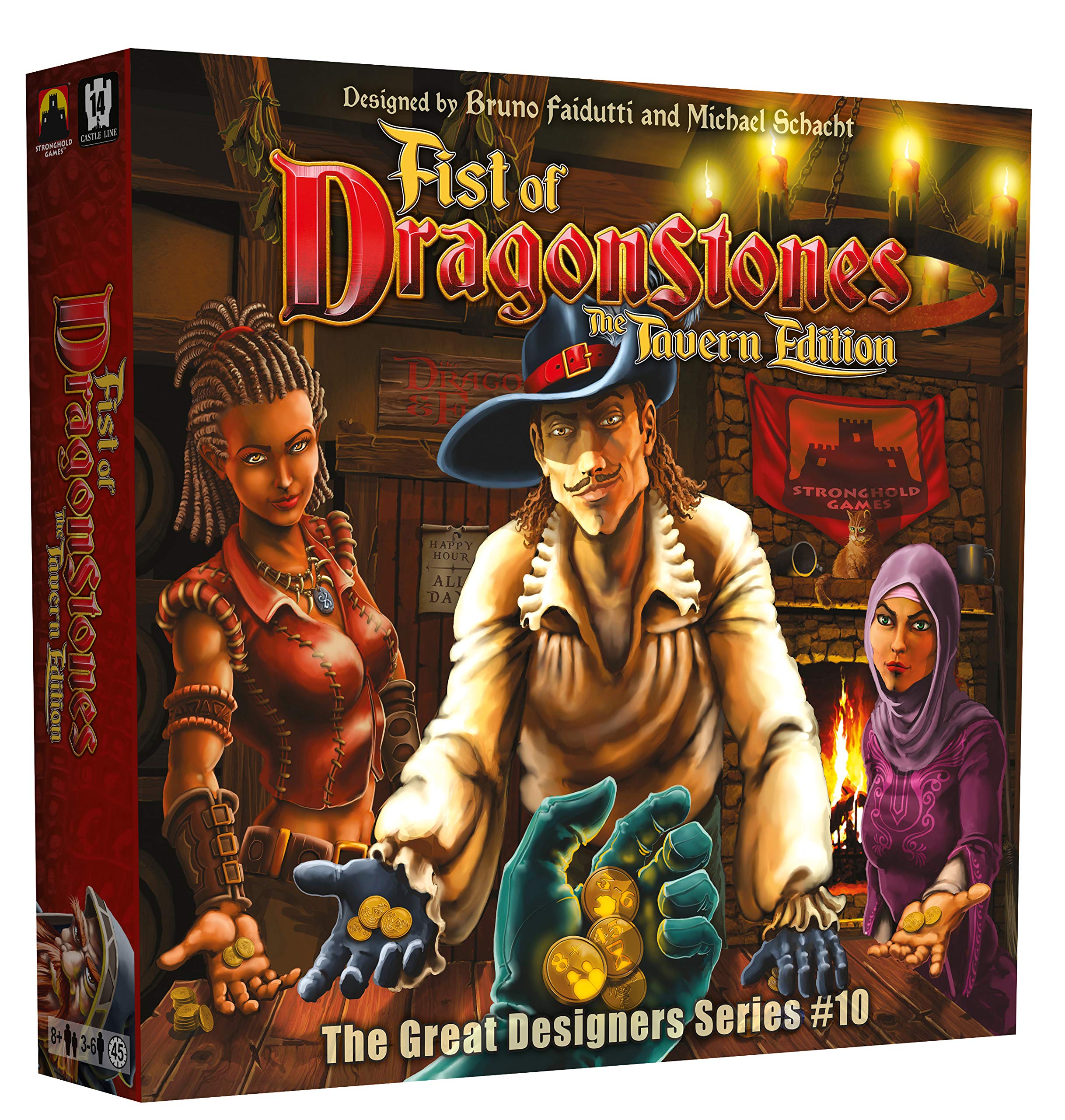 Stronghold Games STG02014 Fist of Dragonstones Tavern Edition, Multicoloured