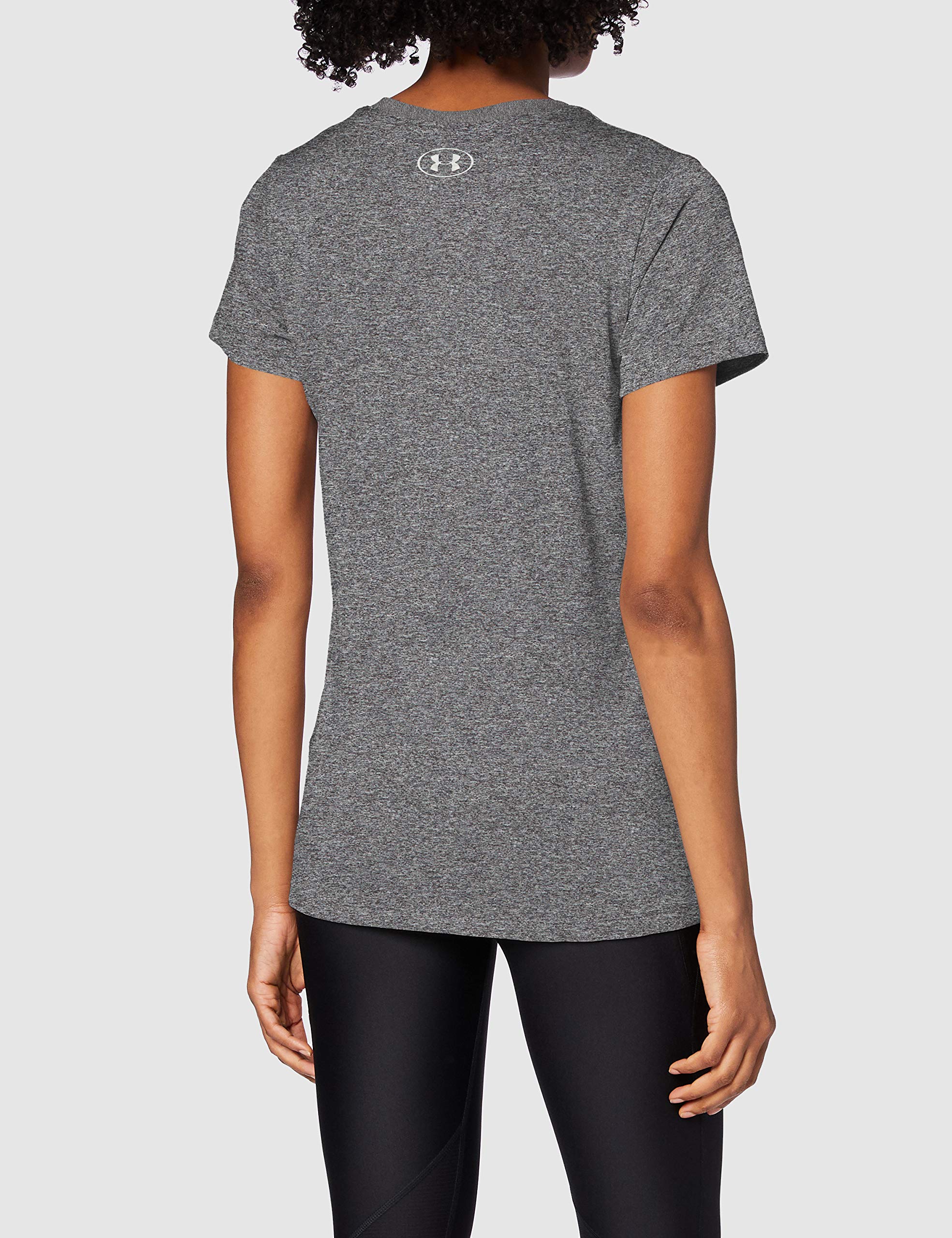 Under Armour Damen Kurzarmshirt Tech SSV Graphic, Grau, XS, 1328881-010