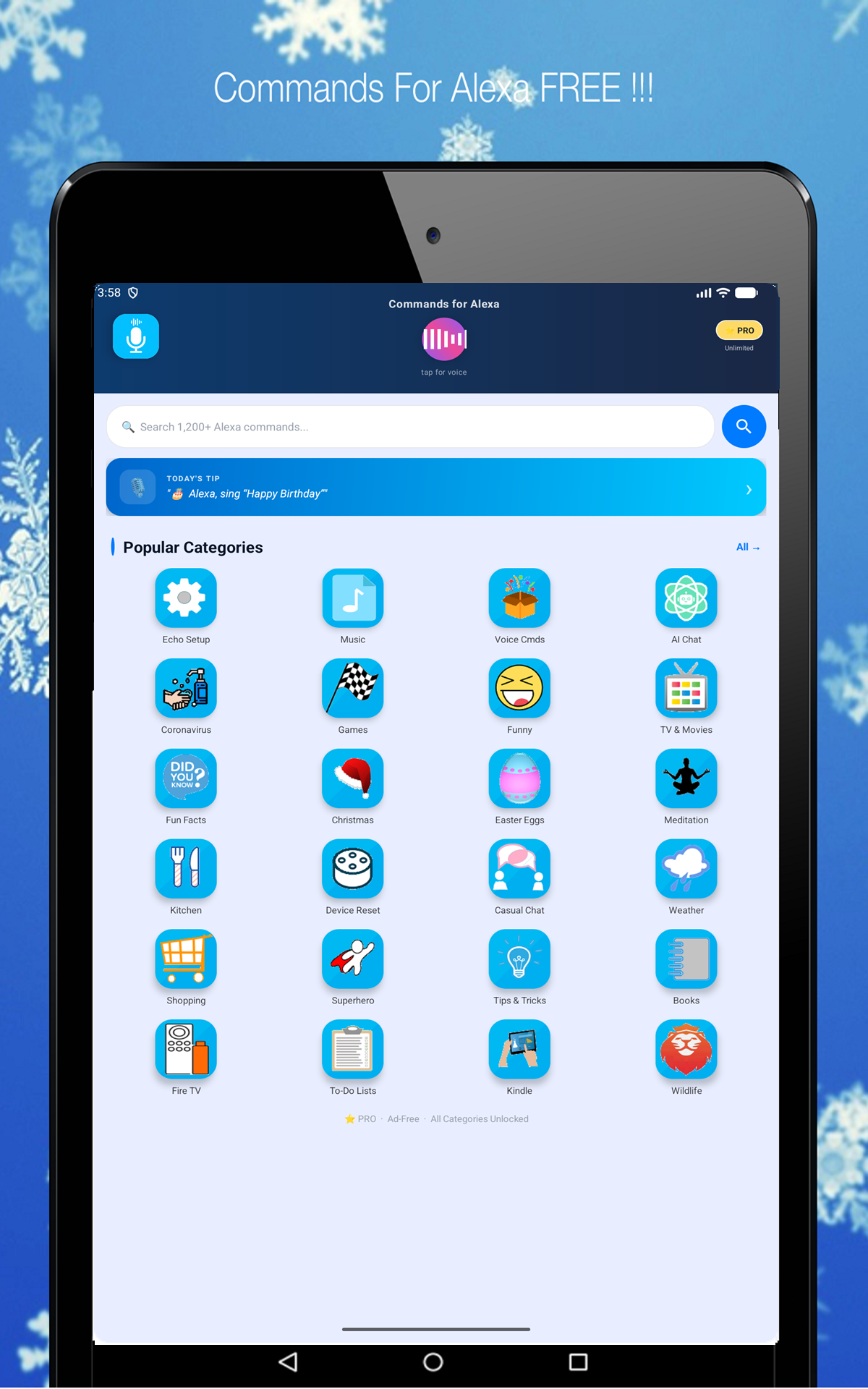 Commands for Amazon Alexa - Aplicativo na Amazon Appstore
