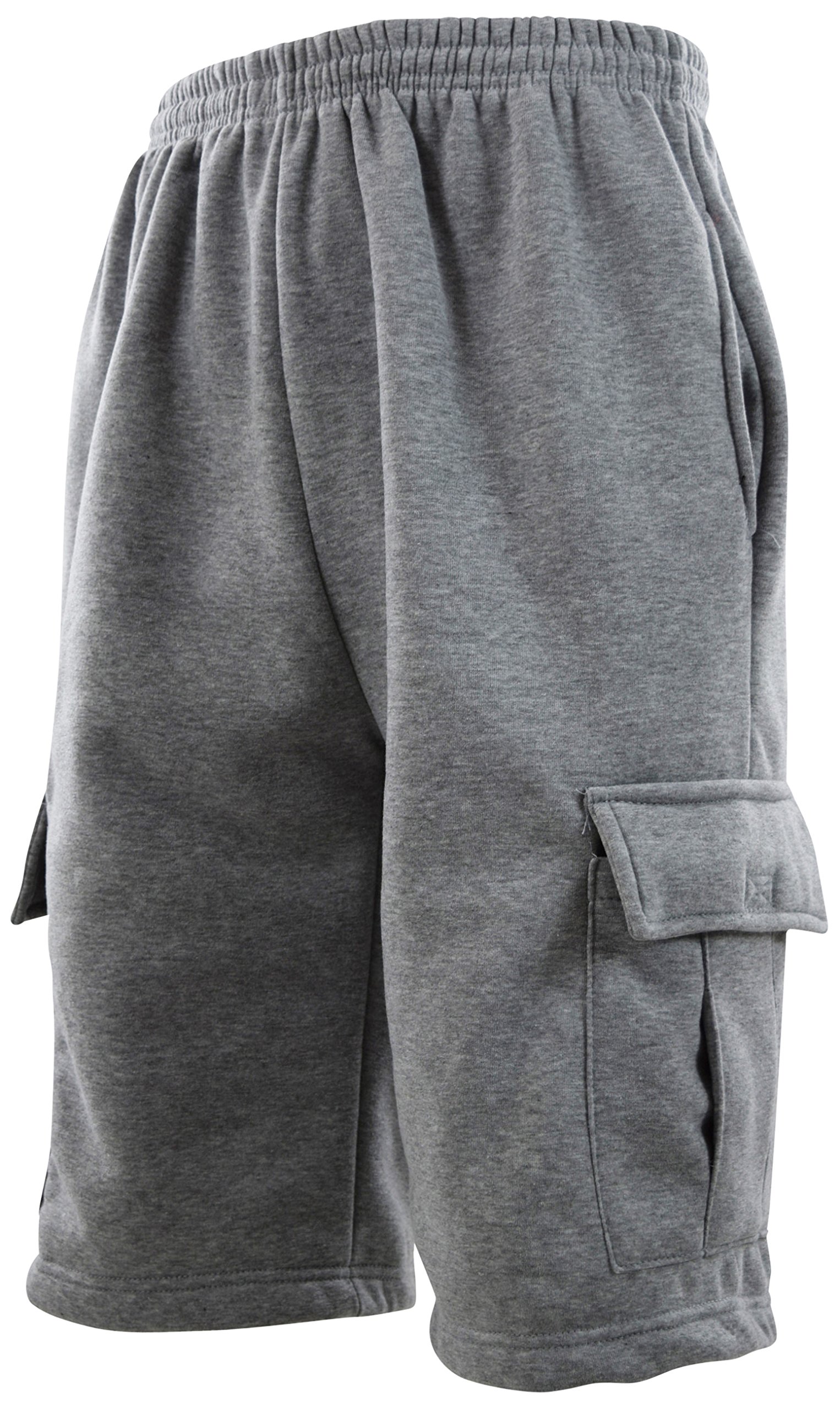 Mens Cargo Sweat Shorts