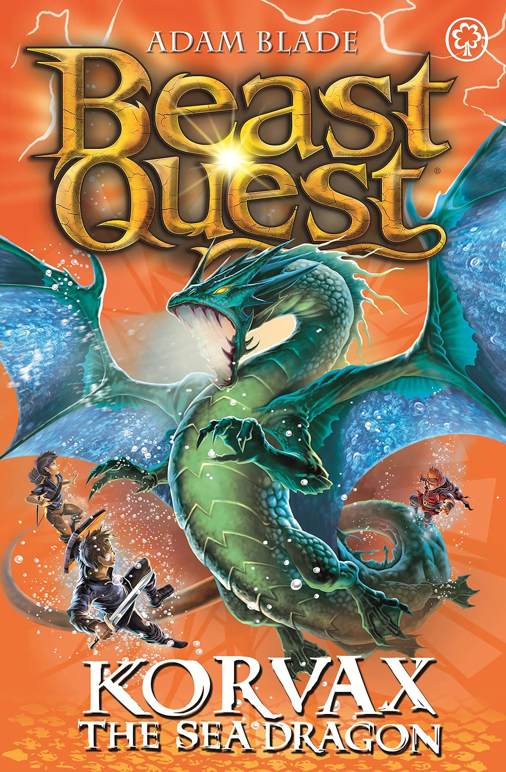Korvax the Sea Dragon: Book 100 (Beast Quest). Blade 9781408343135 New**