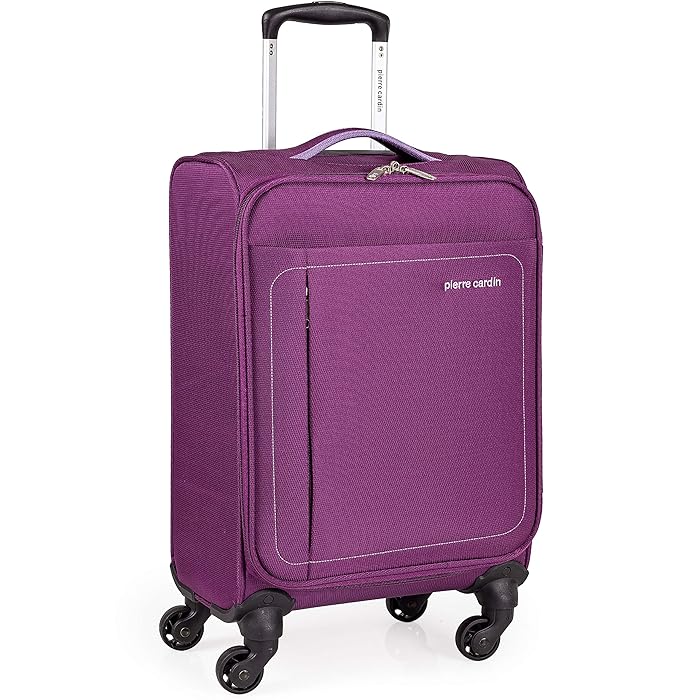Buy Soft Shell 21 Inch Suitcase with x4 Spinner Wheels Cabin Aircraft