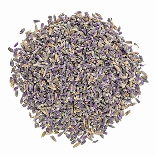 Flores de lavanda - Orgánico certificado - 1 lb (16 oz) - Té de hierbas - EarthWise Aromatics