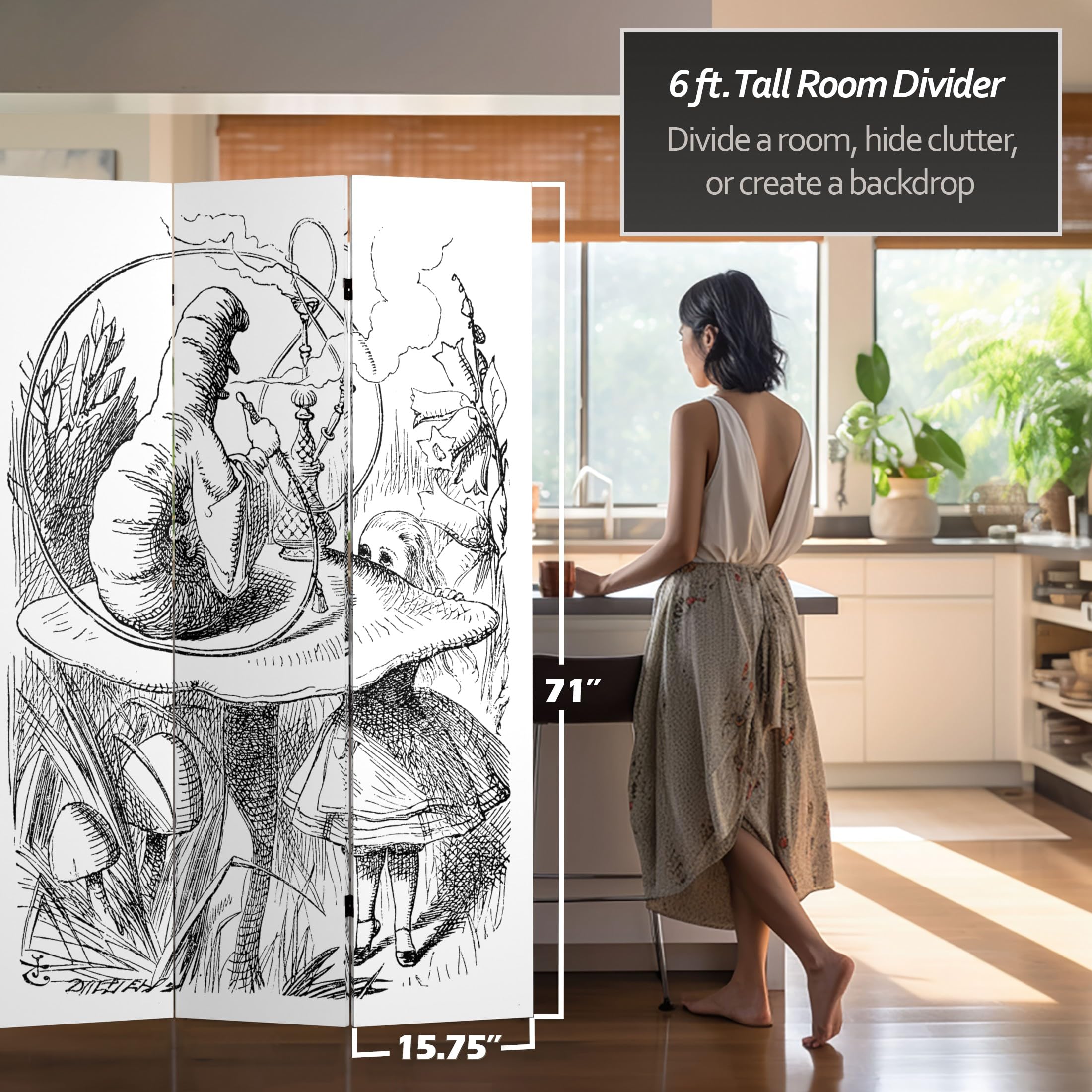Amazon.com: Red Lantern 6 ft. Tall Double Sided Alice in
