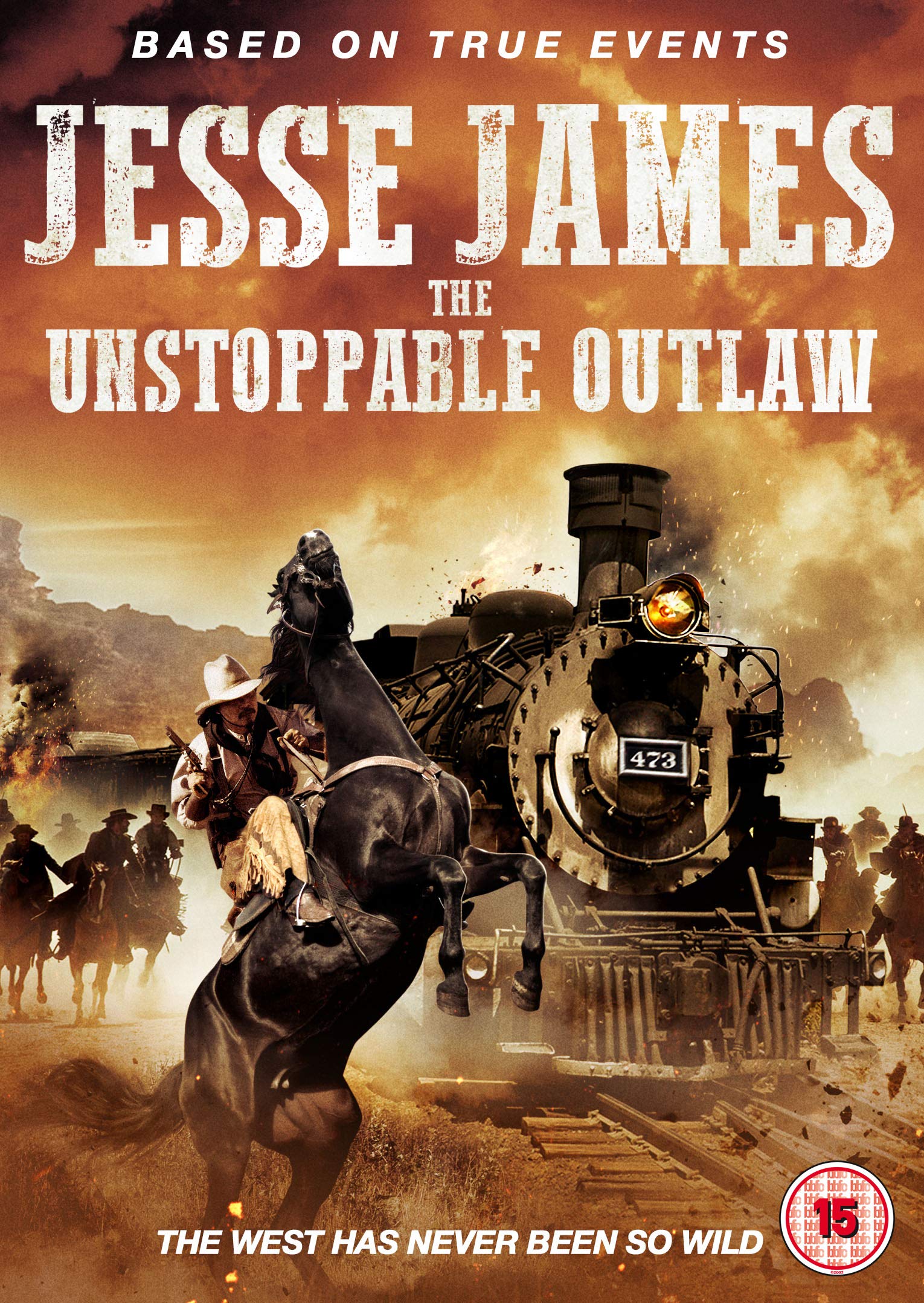Jesse James The Unstoppable Outlaw (DVD, 2017) Free Postage!!