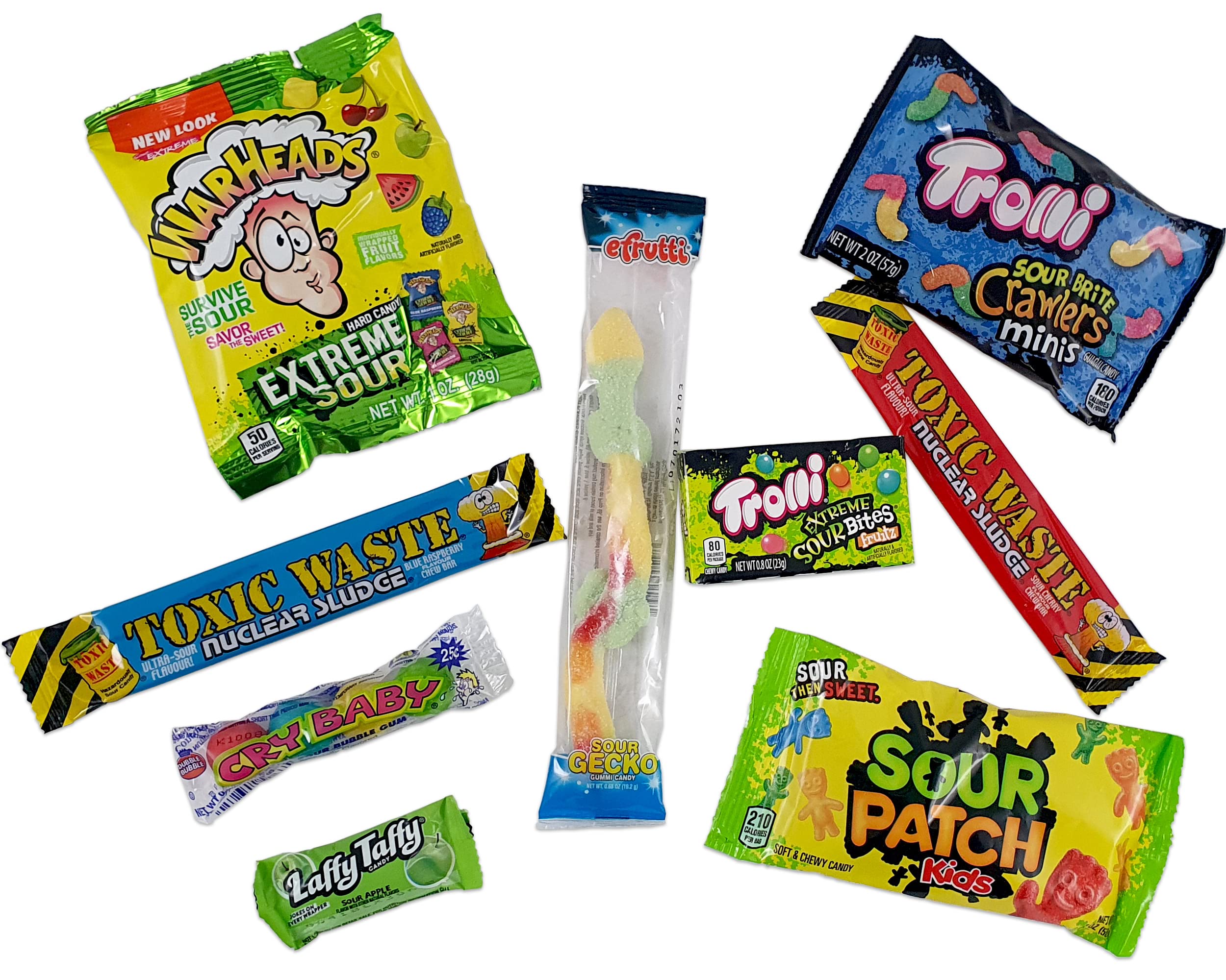 Buy Heavenly Sweets American Sour Sweets Gift Box Classic Retro USA