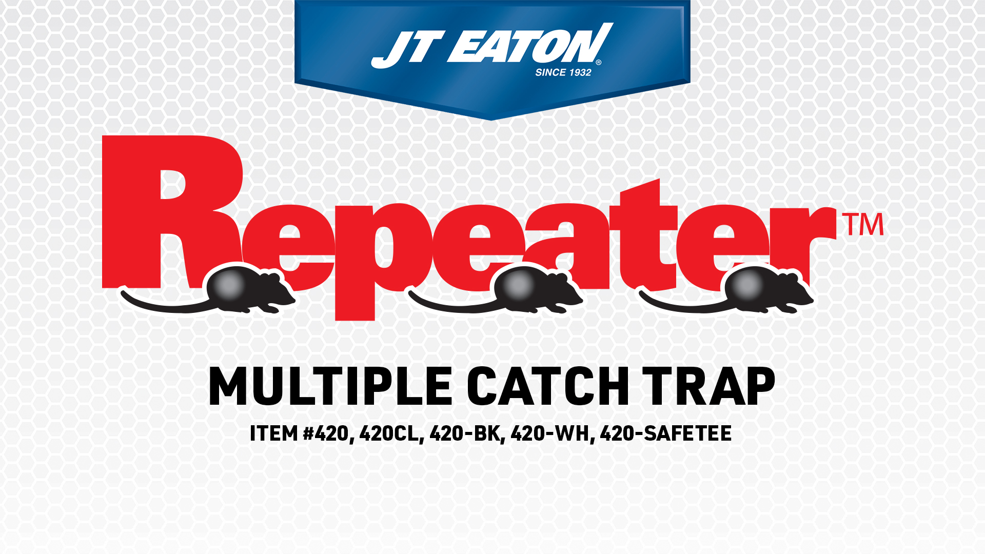 Amazon.com : JT Eaton 421CL Repeater Multiple Catch Mouse Trap