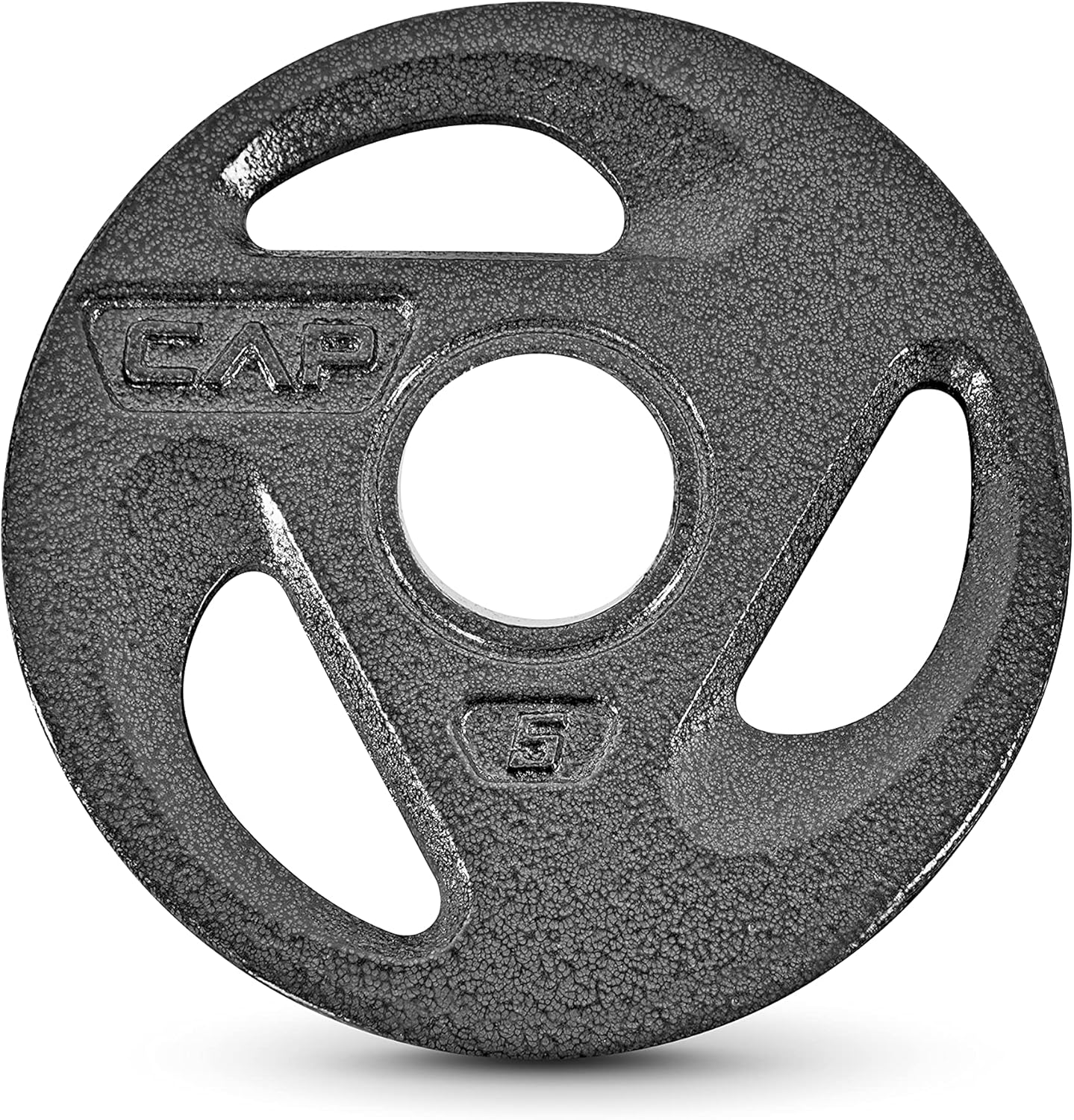 Cap Cast Iron 1" Standard or 2" Olympic Weight Grip Plate for Strength Training, Muscle Toning, Weight Loss & Crossfit - Multiple Choices Available, Sold in Single or Set : Sports & Outdoors
