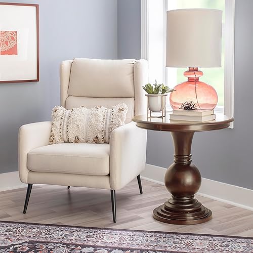 Miniatura 2 de Powell Mesa redonda 809-350 Espresso de 26 pulgadas de largo x 26 pulgadas de ancho x 26 pulgadas de alto