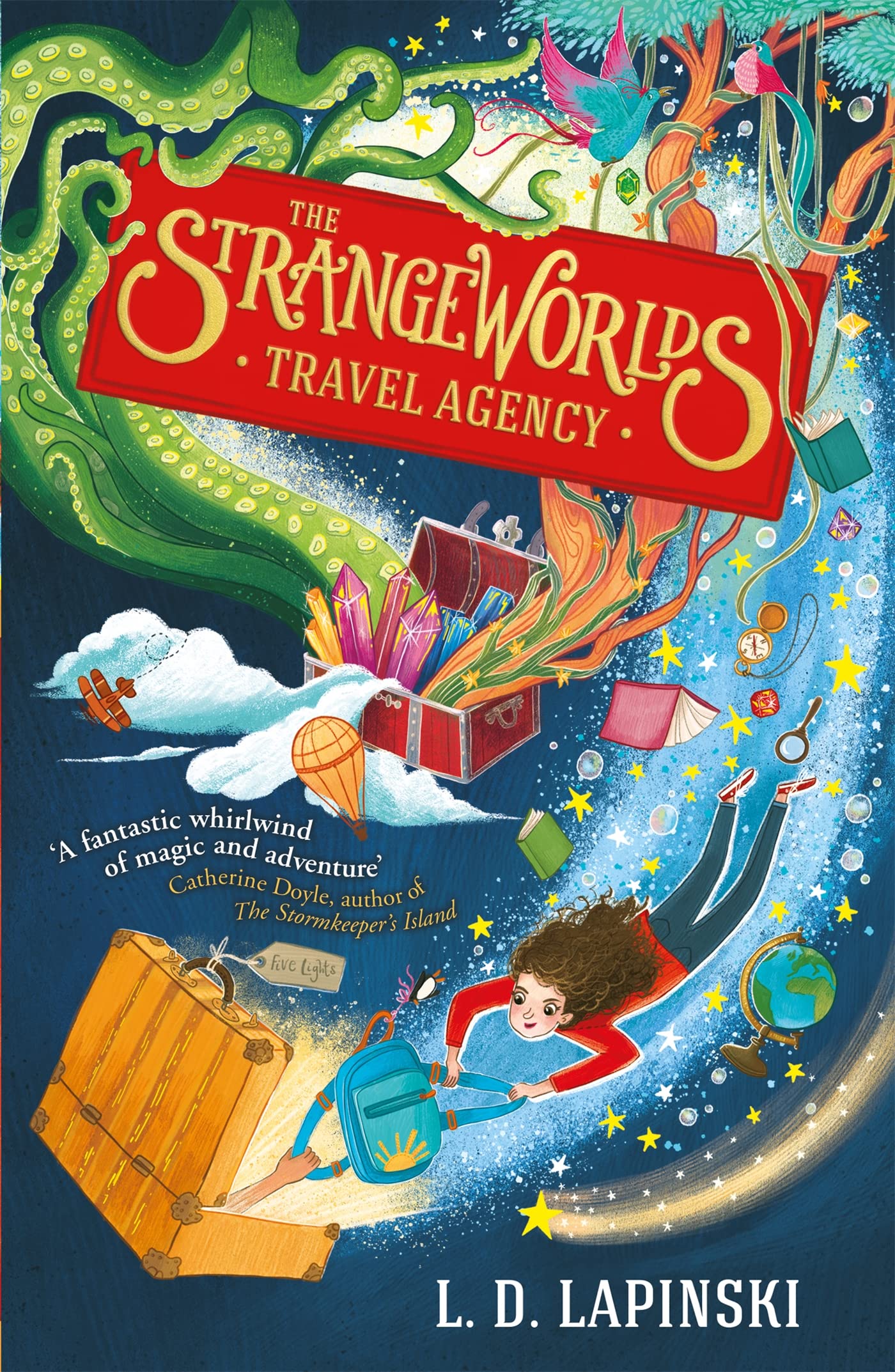 THE STRANGEWORLDS TRAVEL AGENCY : Lapinski, L.D.: Amazon.in: Books