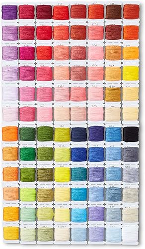 Miniatura 3 de Kit de hilo de bordar, hilo de punto de cruz, kit organizador de almacenamiento, pulseras de la amistad, herramientas de hilo dental y punto de cruz