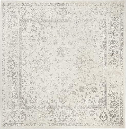 Miniatura 70 de Safavieh colección Adirondack - Alfombra de área, 6 x 9 pies, gris y azul, diseño oriental desgastado, no desprende pelusa, fácil cuidado, ideal